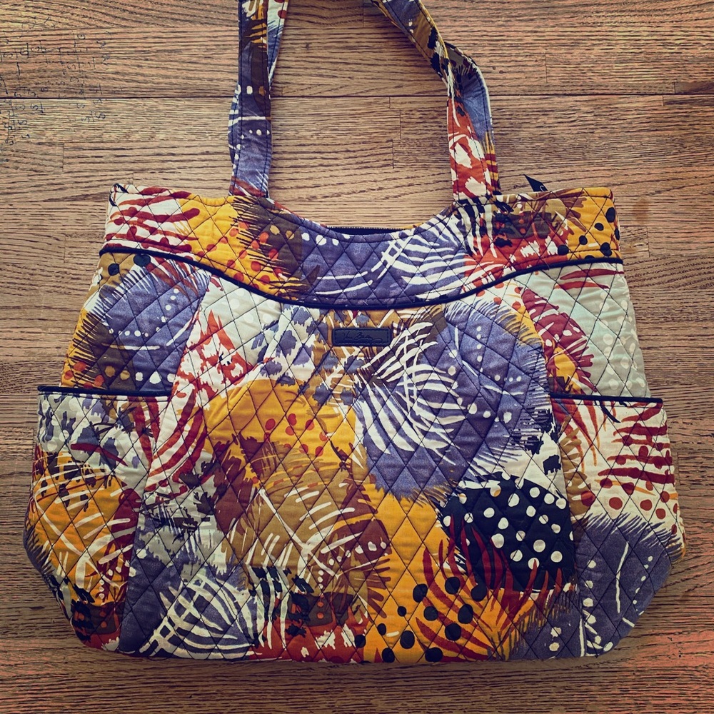 Vera Bradley Pleated Tote